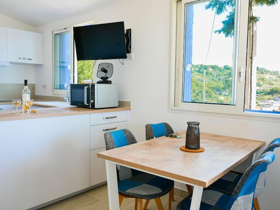 קרקראן Maisonnette Avec Vue Sur La Mer Exceptionnelle מראה חיצוני תמונה